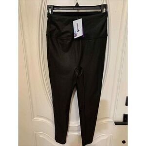 RUFIYO Faux Leather Leggings for Women High Waisted Leather Pleather Tummy sz XS